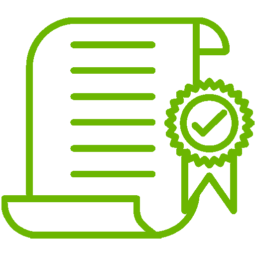 RC Mower Certificate